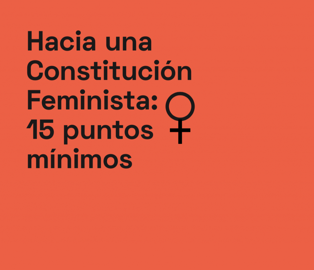 Hacia una Constitución Feminista: 15 puntos mínimos