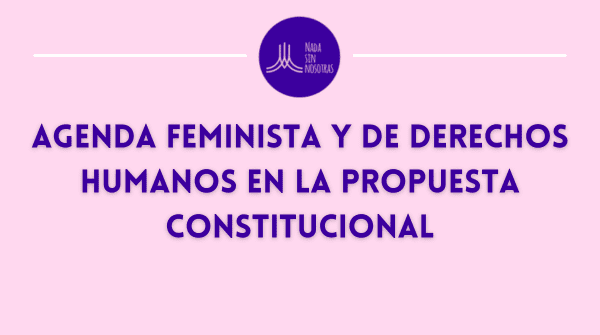 Agenda feminista y de Derechos Humanos en la propuesta constitucional